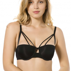 Bralet Strapless Destekli Push-up Sütyen